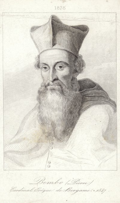 Ritratto di Pietro Bembo da Italian School