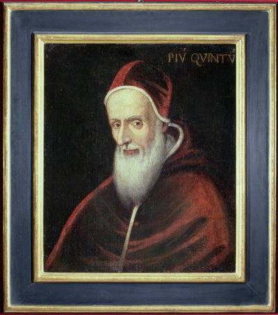 Ritratto di Papa Pio V da Italian School