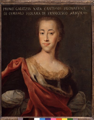 Ritratto della Principessa Galitzine da Italian School