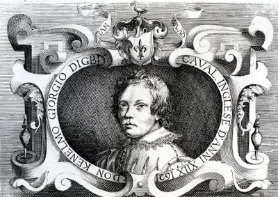 Ritratto di Sir Kenelm Digby, 1621 da Italian School