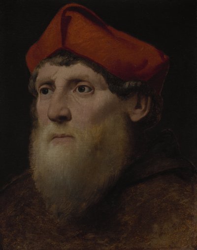 Ritratto di un prelato barbuto da Italian School