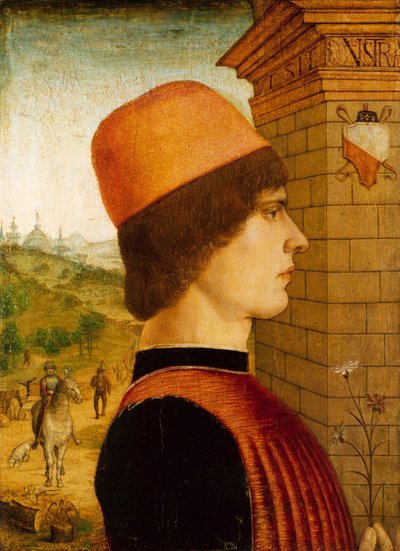 Ritratto di un uomo, c.1494 da Italian School