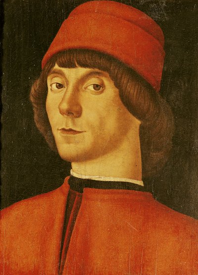 Ritratto di un giovane uomo da Italian School