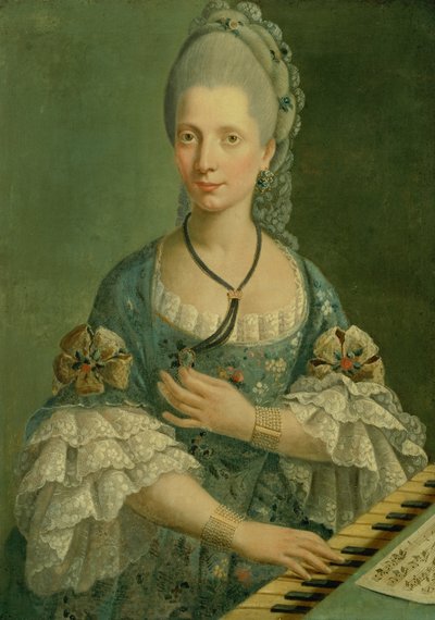 Ritratto di un pianista da Italian School