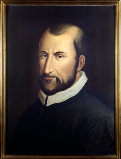 Ritratto del compositore italiano Giovanni Pierluigi da Palestrina (1525-1594) da Italian School