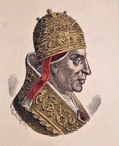 Ritratto di Papa Alessandro II (1061-1073) da Italian School