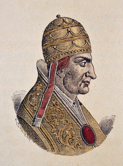 Ritratto di Papa Benedetto IX (1032-1044) da Italian School