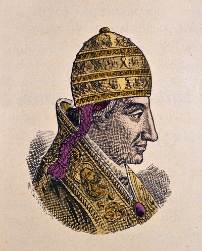 Ritratto di Papa Benedetto VII (Benedetto, Benedict o Benedictus) (974-983) da Italian School