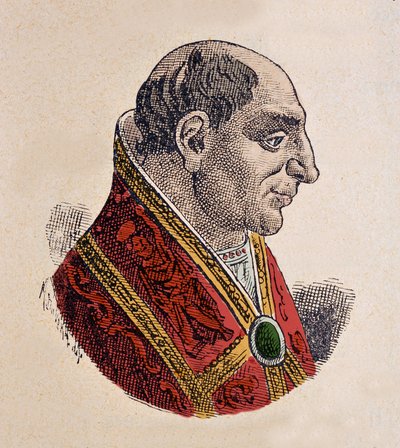 Ritratto di Papa Benedetto V (964) da Italian School