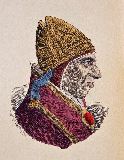 Ritratto di Papa Callisto III (1455-1458) da Italian School