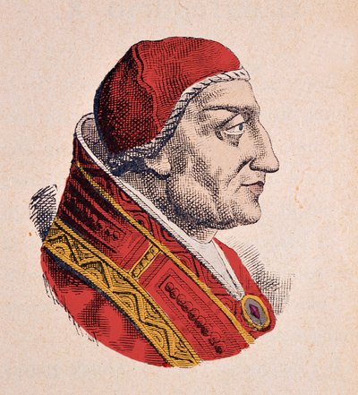 Ritratto di Papa Clemente IV da Italian School