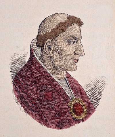 Ritratto di Papa Conone (686-687) da Italian School