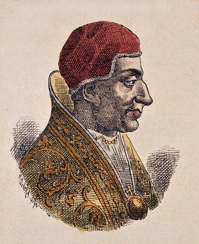 Ritratto di Papa Stefano IV (816-817) da Italian School