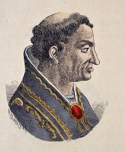 Ritratto di Papa Eugenio II (Eugenio, Eugenius) (824-827) da Italian School