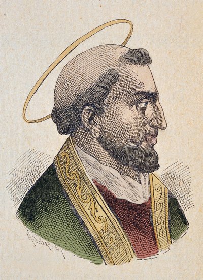 Ritratto di Papa Evaristo I (97-107) da Italian School