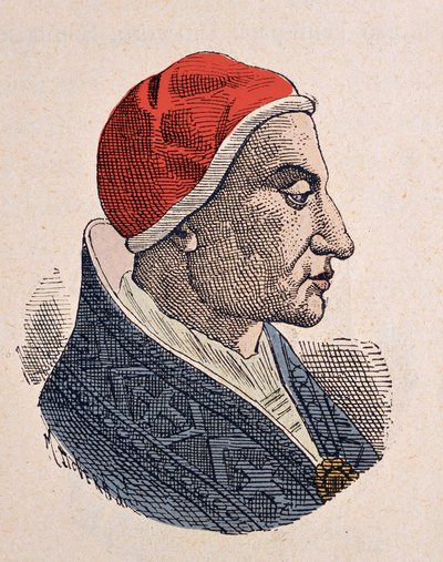 Ritratto di Papa Felice IV (Felice) (526-530) da Italian School