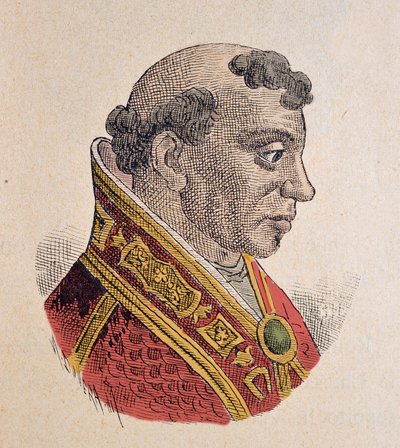 Ritratto di Papa Formoso (891-896) da Italian School