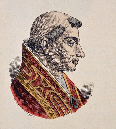 Ritratto di Papa Gelasio II (Gelasius I o Gelasio) (1118-1119) da Italian School