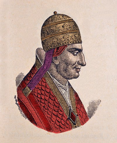 Ritratto di Papa Gregorio VI (1045-1046) da Italian School