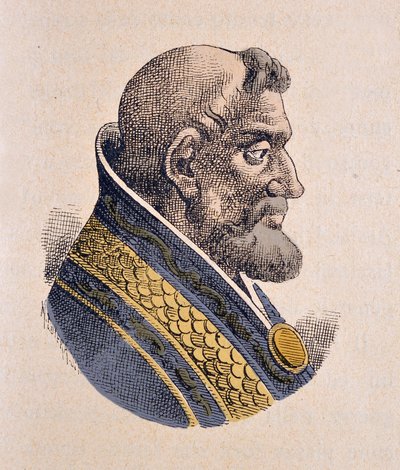 Ritratto di Papa Onorio III (1213-1227) da Italian School