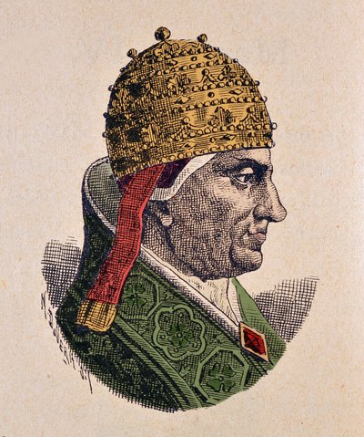 Ritratto di Papa Onorio IV (Onorio) (1285-1287) da Italian School