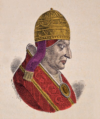 Ritratto di Papa Innocenzo III (1198-1216) da Italian School