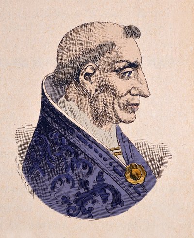 Ritratto di Papa Innocenzo V (1276) da Italian School