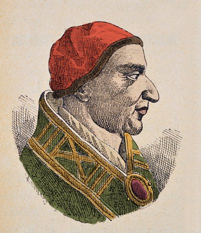 Ritratto di Papa Giovanni III (561-574) da Italian School