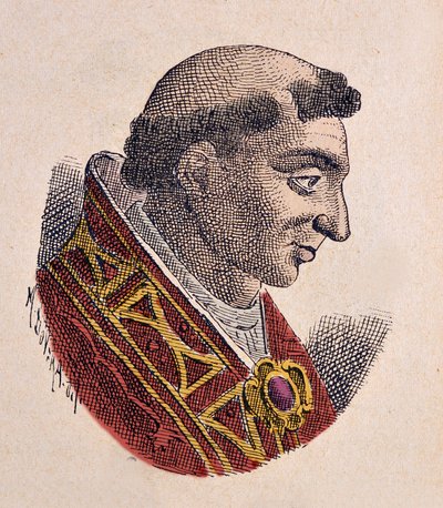 Ritratto di Papa Giovanni IX (898-900) da Italian School