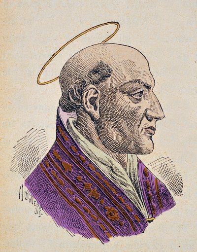 Ritratto di Papa Giovanni I (523-526) da Italian School