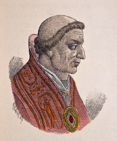 Ritratto di Papa Giovanni V (685-686) da Italian School