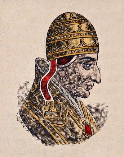 Ritratto di Papa Giovanni XIV (983-984) da Italian School