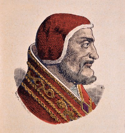 Ritratto di Papa Giovanni XXI (1276-1277) da Italian School