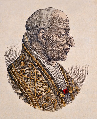 Ritratto di Papa Leone III (795-816) da Italian School