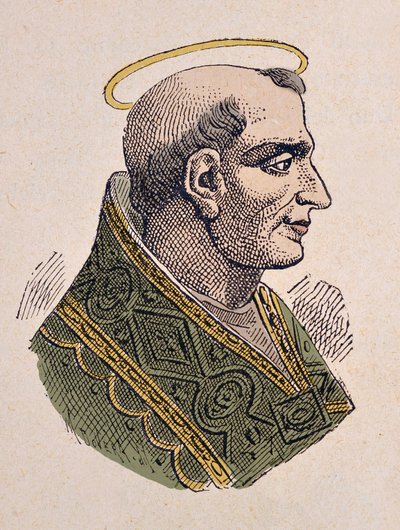 Ritratto di Papa Leone I il Grande (440-461) da Italian School