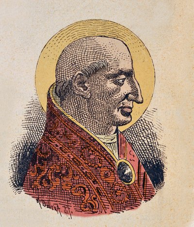 Ritratto di Papa Lucio I (253-254) da Italian School