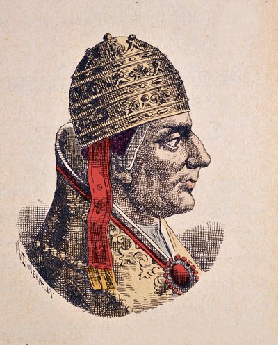 Ritratto di Papa Niccolò IV (1288-1292) da Italian School