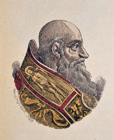 Ritratto di Papa Paolo III (Alessandro Farnese) (1534-1549) da Italian School