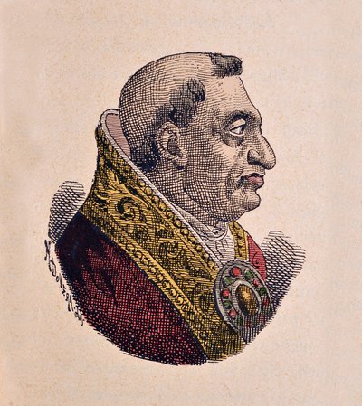 Ritratto di Papa Paolo II (Paolo, Paulus) (1464-1471) da Italian School