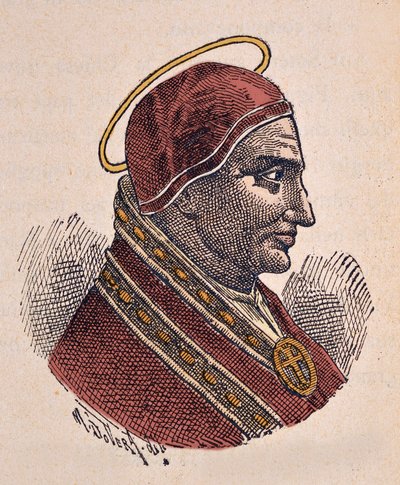 Ritratto di Papa Sotero (ca. 166-175) da Italian School