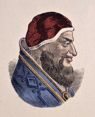 Ritratto di Papa Urbano II (1088-1099) da Italian School