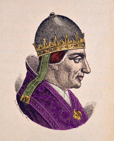 Ritratto di Papa Urbano V (1362-1370) da Italian School