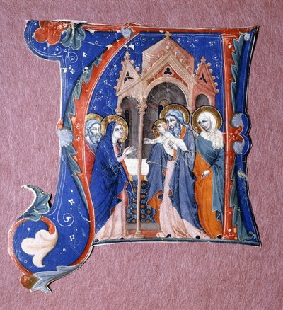 Presentazione di Cristo al tempio, c.1340 da Italian School