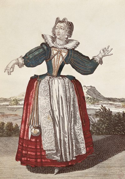Radegonda, personaggio della Commedia dell