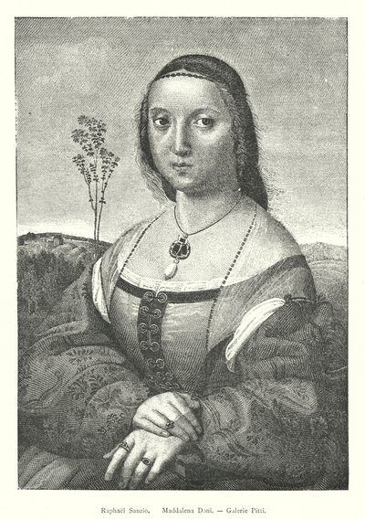 Raffaello Sanzio, Maddalena Doni, Galleria Pitti da Italian School