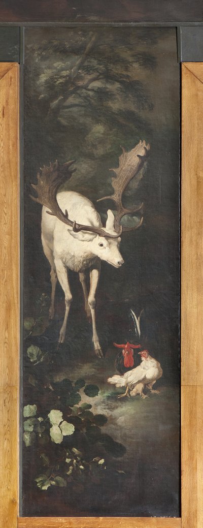 Renna e galli, Mito di Orfeo da Italian School
