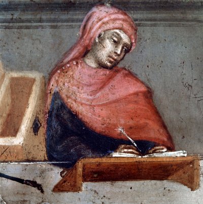 Rappresentazione di un camerlingo (dettaglio) - l