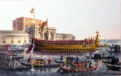 Rappresentazione del Bucintoro. Il giorno dell