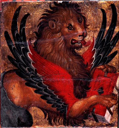 Rappresentazione del Leone di San Marco da Italian School
