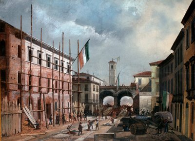 Rivoluzioni del 1848, Cinque Giornate di Milano: difesa dell